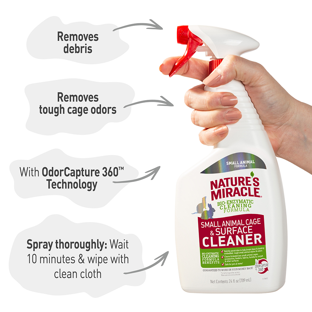 Nature's miracle shop cage odor eliminator